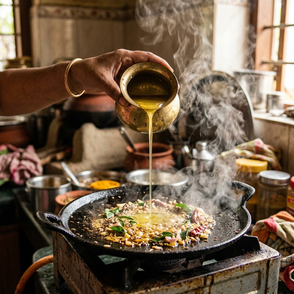 Cooking with Cow A2 Ghee